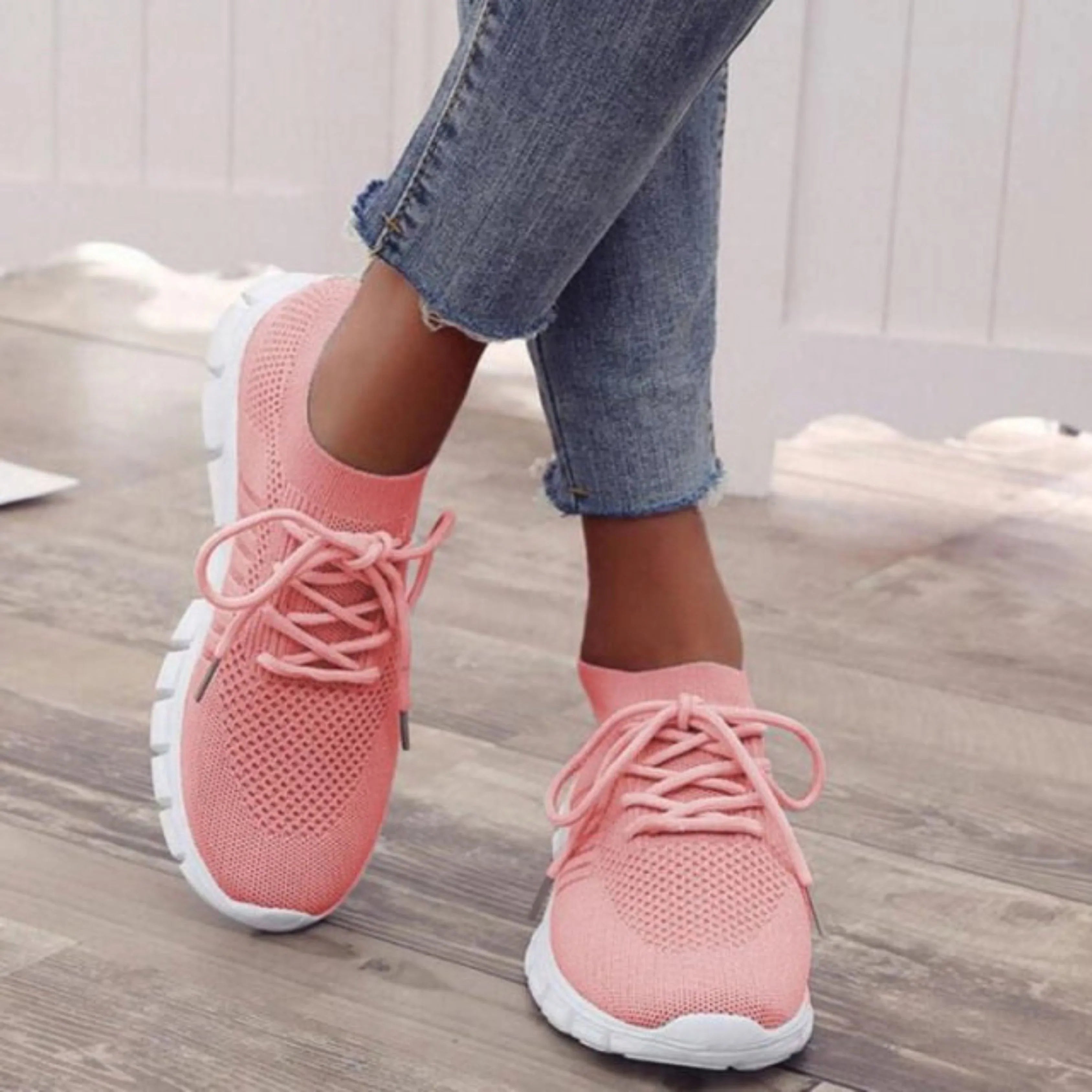Damen Orthopädische Schnürung Sneaker