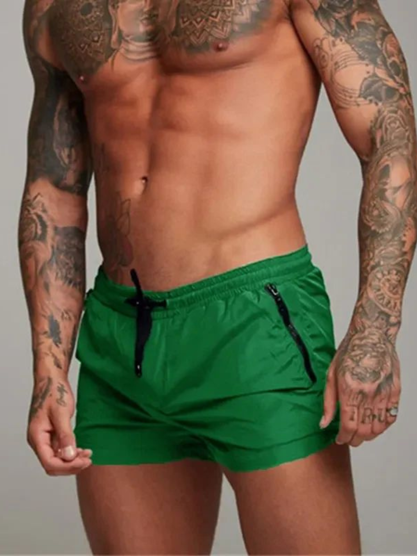 Herren Lässiger Kurzer Sommer Badehose
