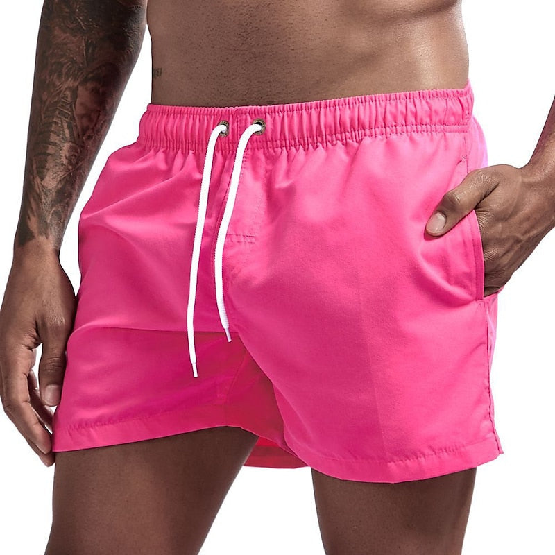 Herren Schnelltrocknender Slim Fit Sommer Badehose