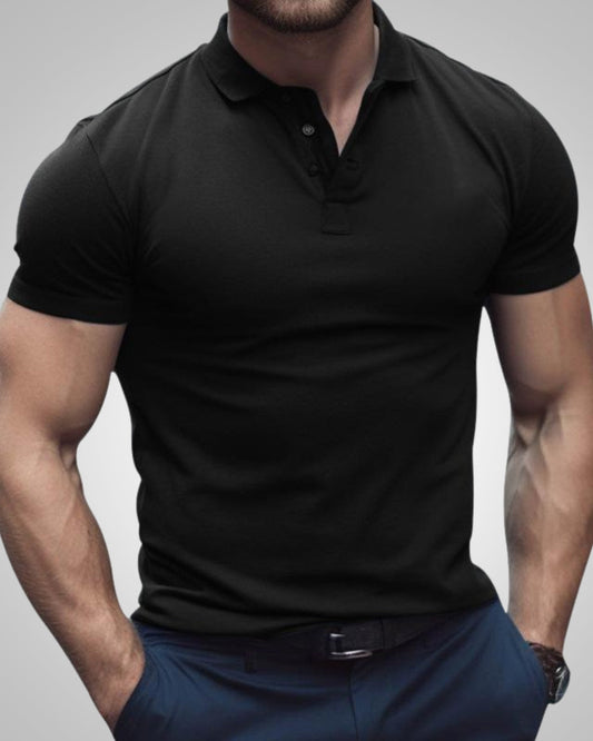 Julian | Herren Slim Fit Kurzarm Poloshirt