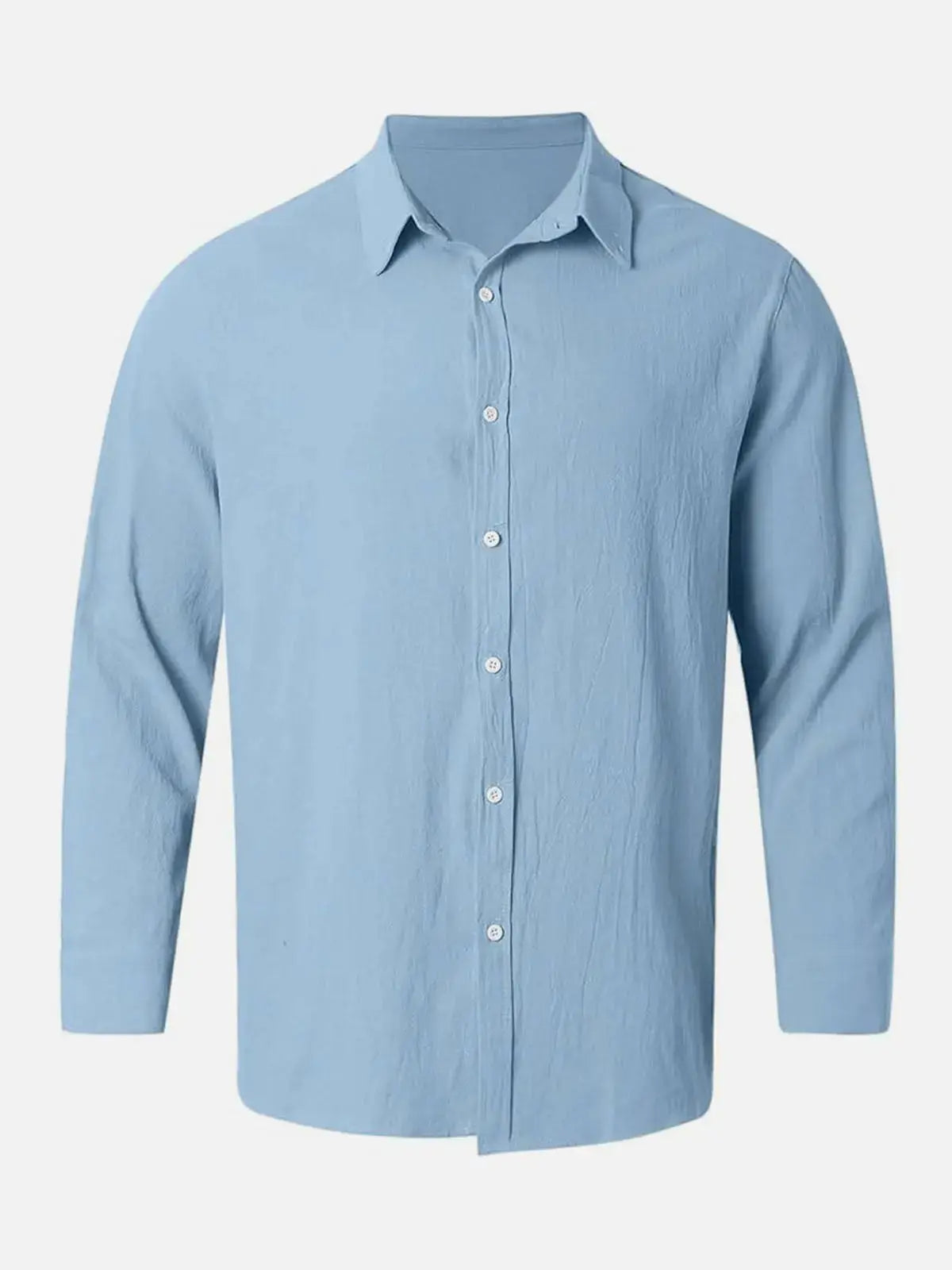 Herren Button-Down Langarmhemd | Zeitlos und komfortabel