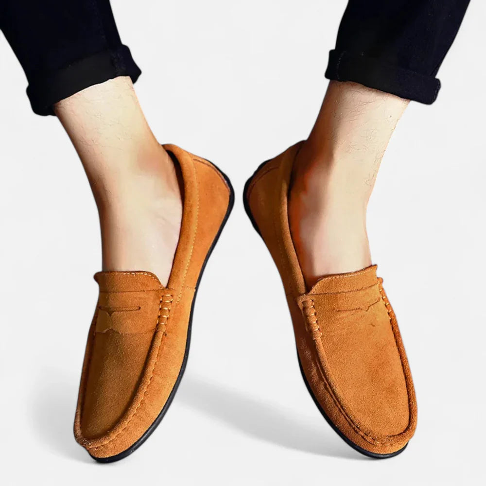 Herren Flache Sommer Slip-On Loafers