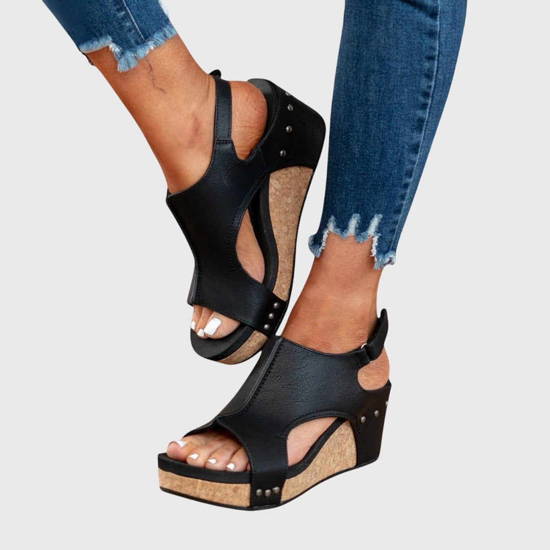 Damen Orthopädische Sommer Plateau Sandalen