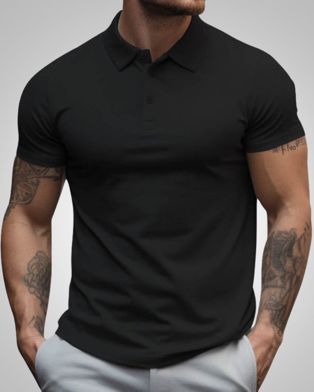 Julian | Herren Slim Fit Kurzarm Poloshirt