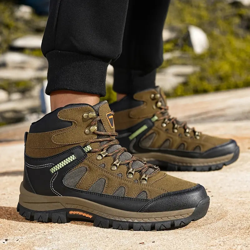 Herren Stilvolle High-Top Trekking Wanderschuhe