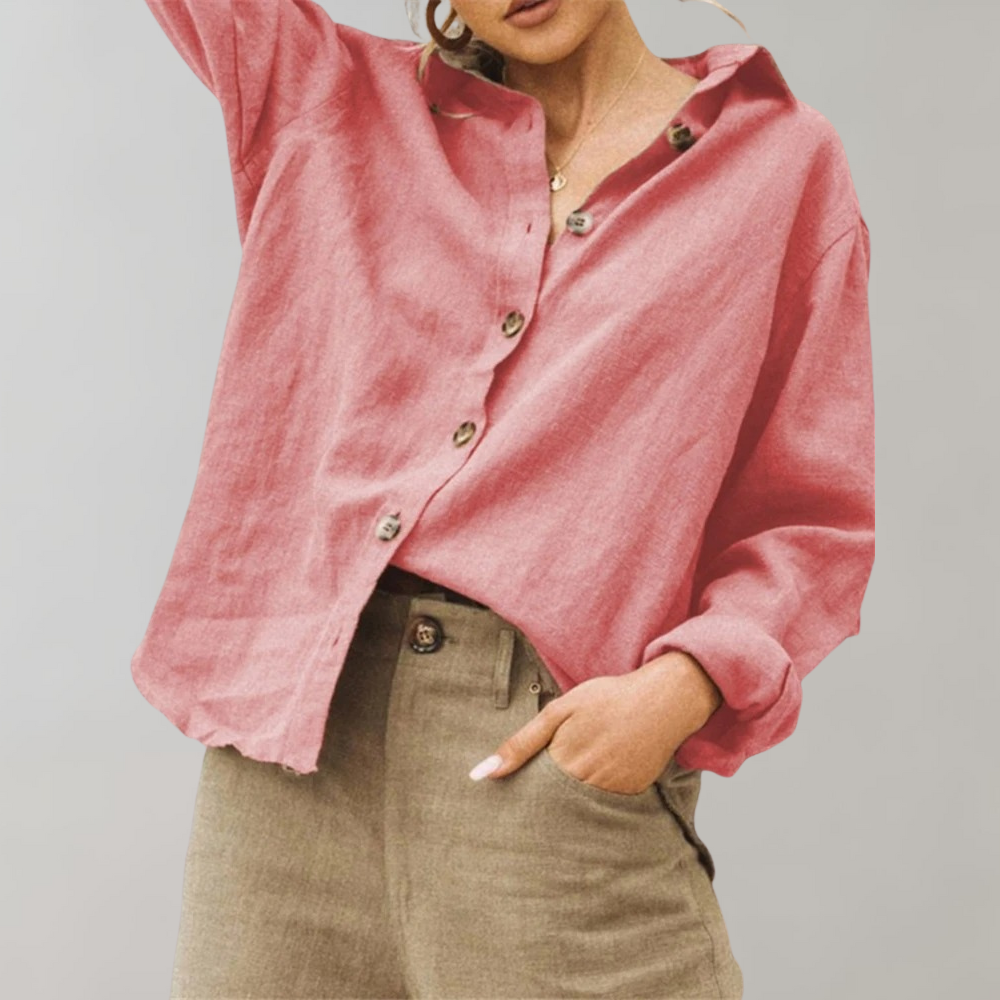 Damen Lockere Lässige Sommer Bluse