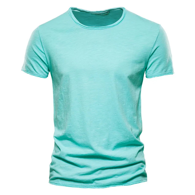 Herren Sommer Casual Kurzarm T-shirt