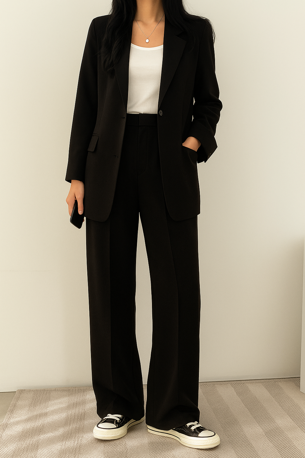 Damen Zweiteiliges Business-Set | Blazer und Hose in abgestimmter Kombination