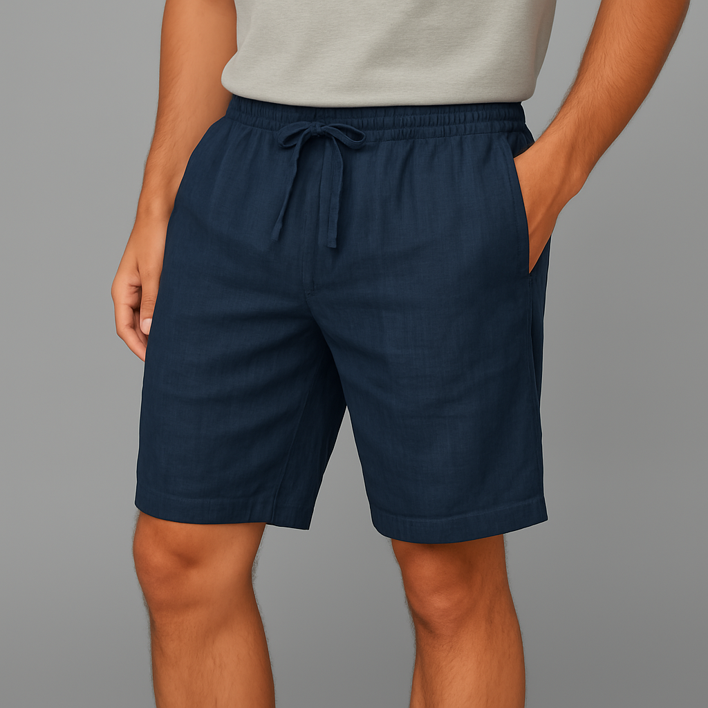 Herren Shorts mit elastischem Bund und lockerem Schnitt