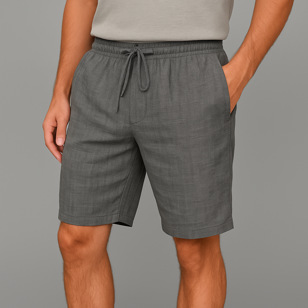 Herren Shorts mit elastischem Bund und lockerem Schnitt