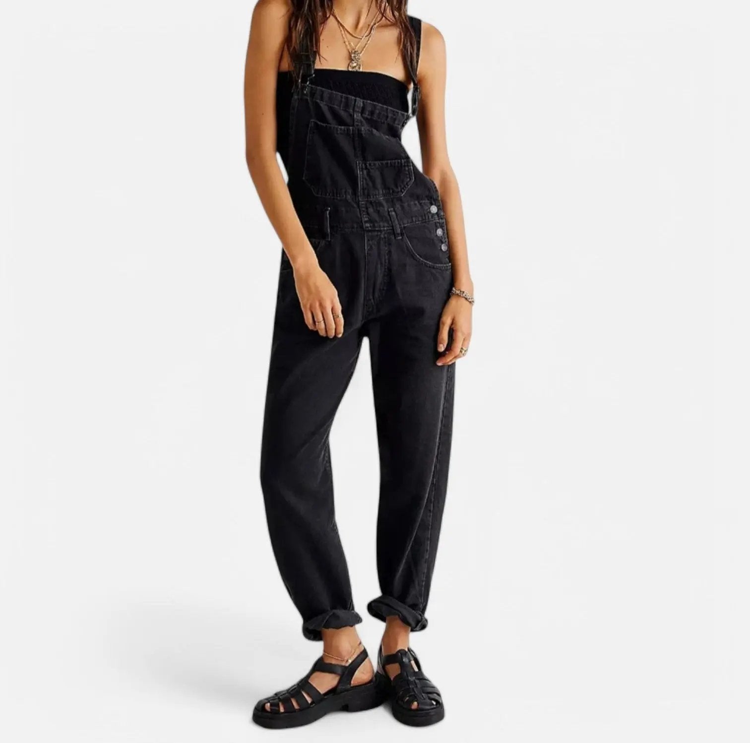 Damen Jumpsuit Vintage | Modischer Schnitt