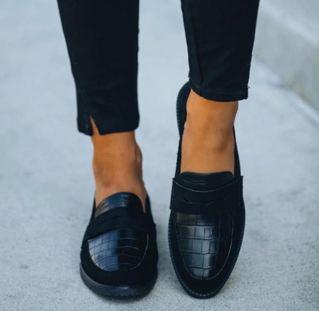 Damen Slip-on Loafer im klassischen Design