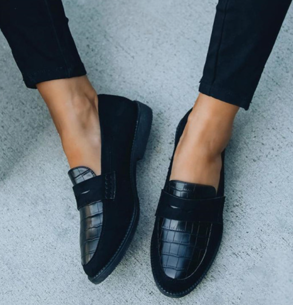 Damen Slip-on Loafer im klassischen Design