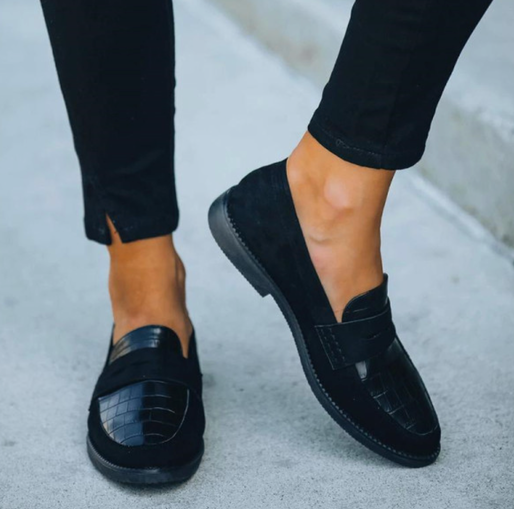 Damen Slip-on Loafer im klassischen Design