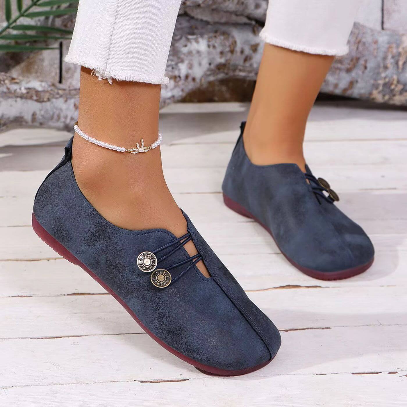 Damen Loafer mit orthopädischem Design