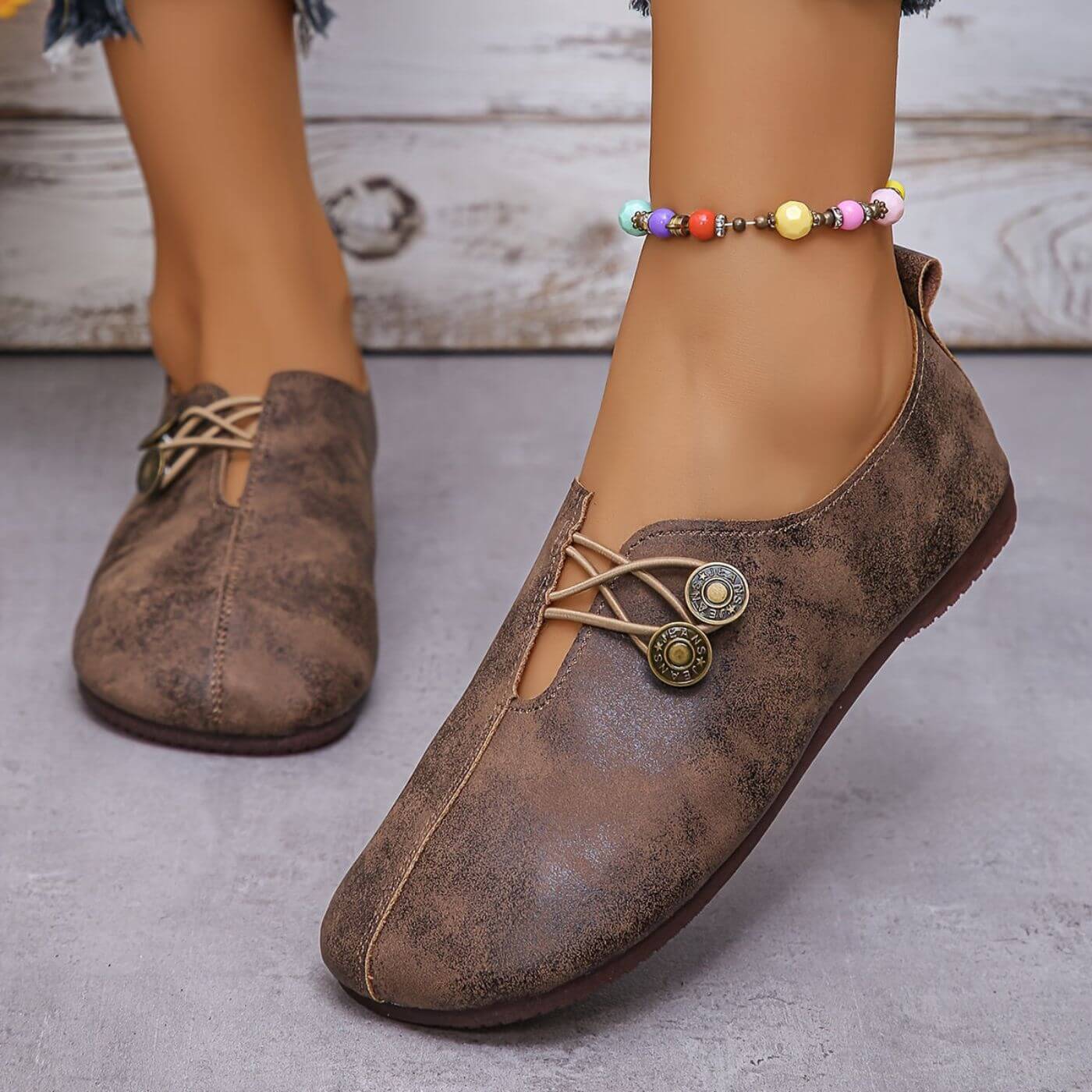 Damen Loafer mit orthopädischem Design
