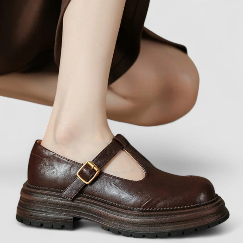 Damen Mary Jane Schuhe im Vintage-Stil