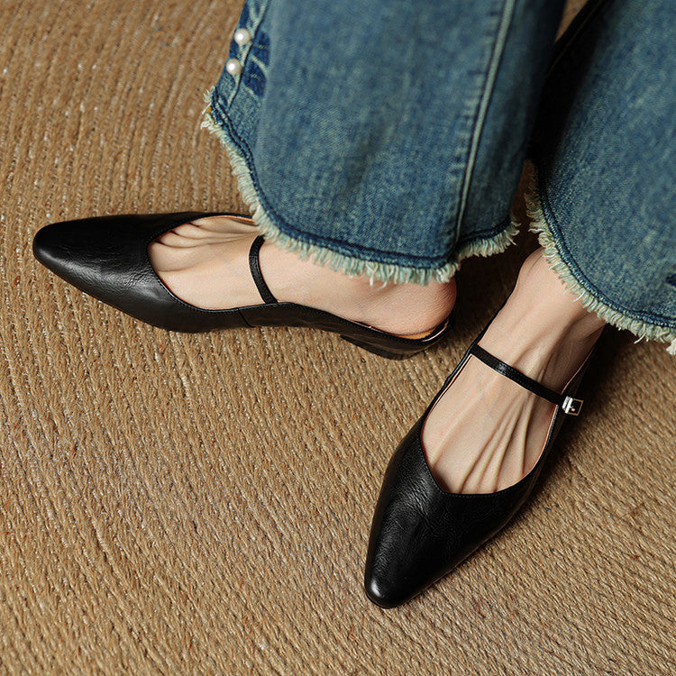 Damen Pantoletten im Slip-On-Stil