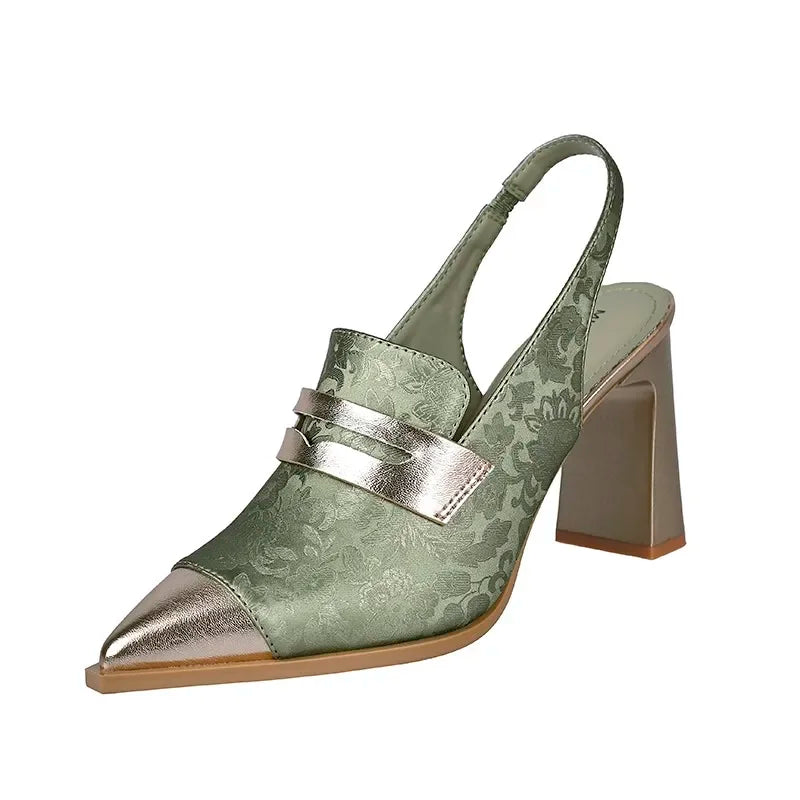Damen Pumps mit Blockabsatz im eleganten Design