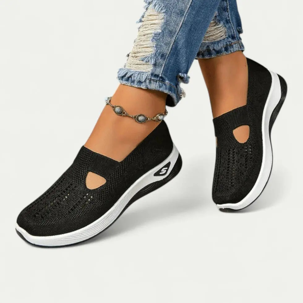 Damen Slip-On Schuhe | Luftiger Stil