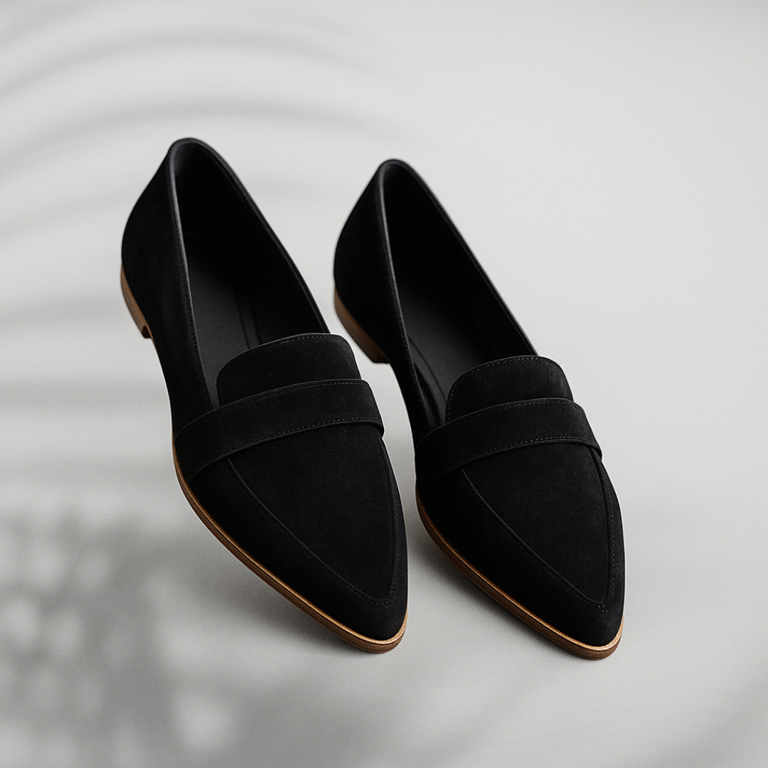 Damen Slip-on Sommer Absatz Loafer