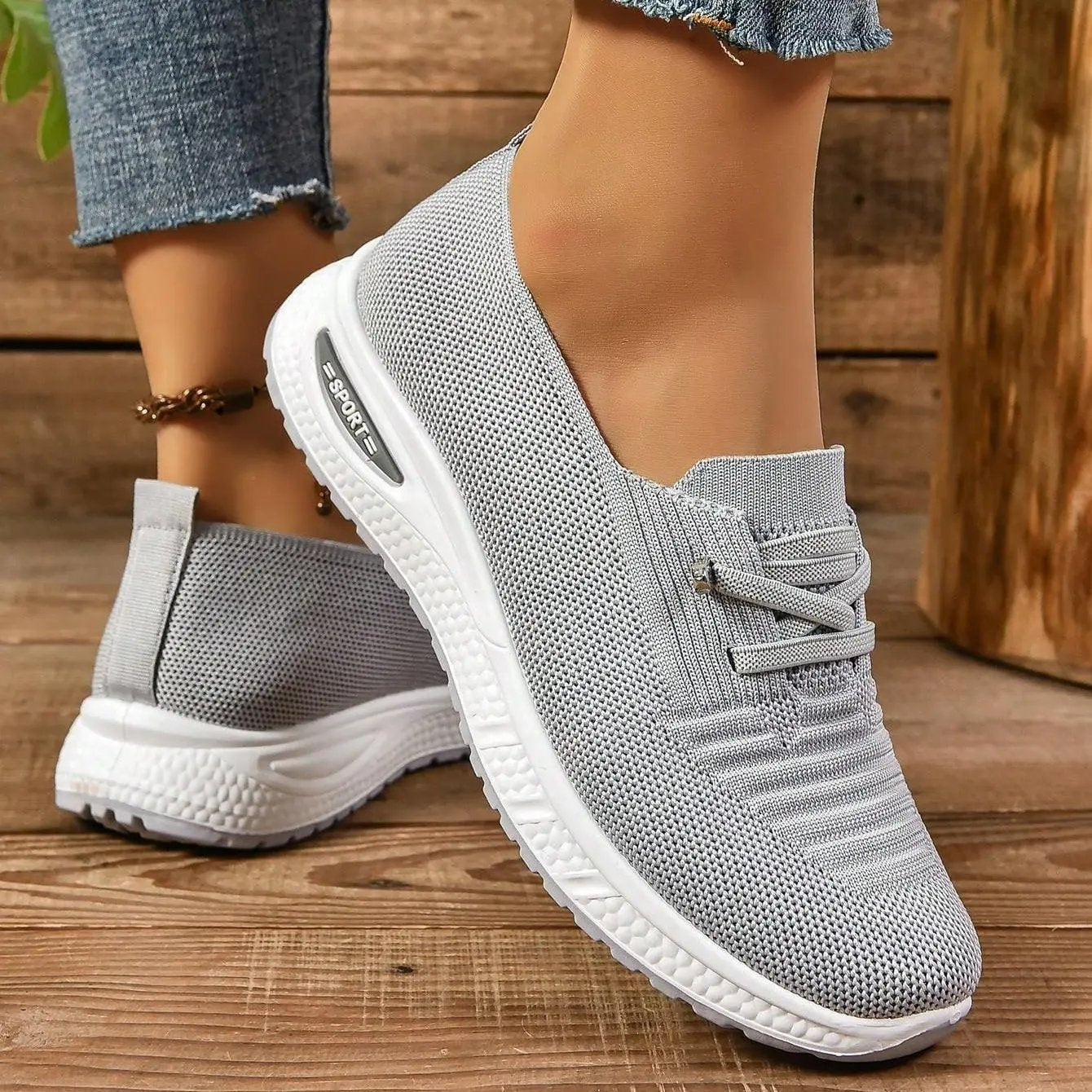 Damen Sneaker Slip-On im komfortablen Design