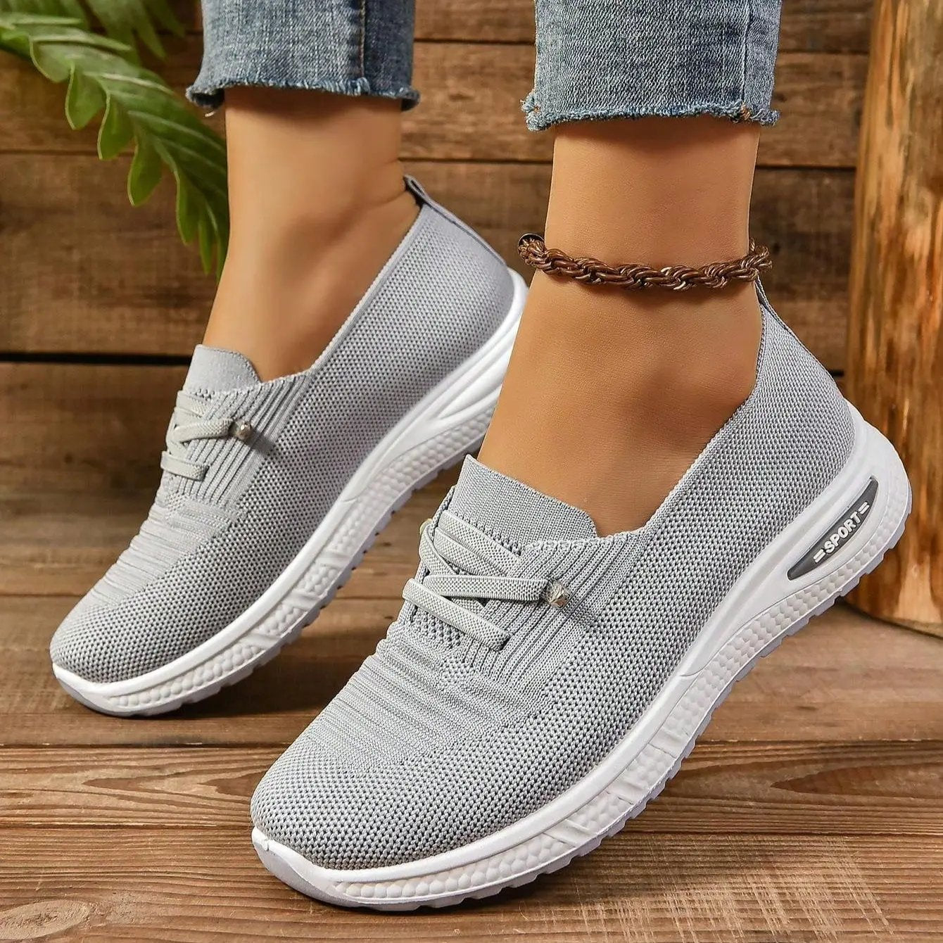 Damen Sneaker Slip-On im komfortablen Design