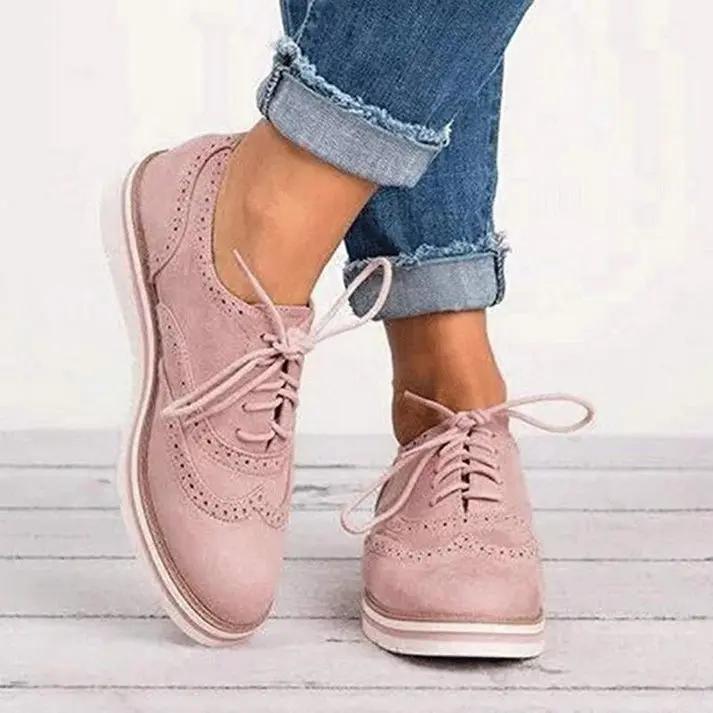 Damen Sneaker im Brogue-Stil | Eleganter Komfort für Frühling und Sommer