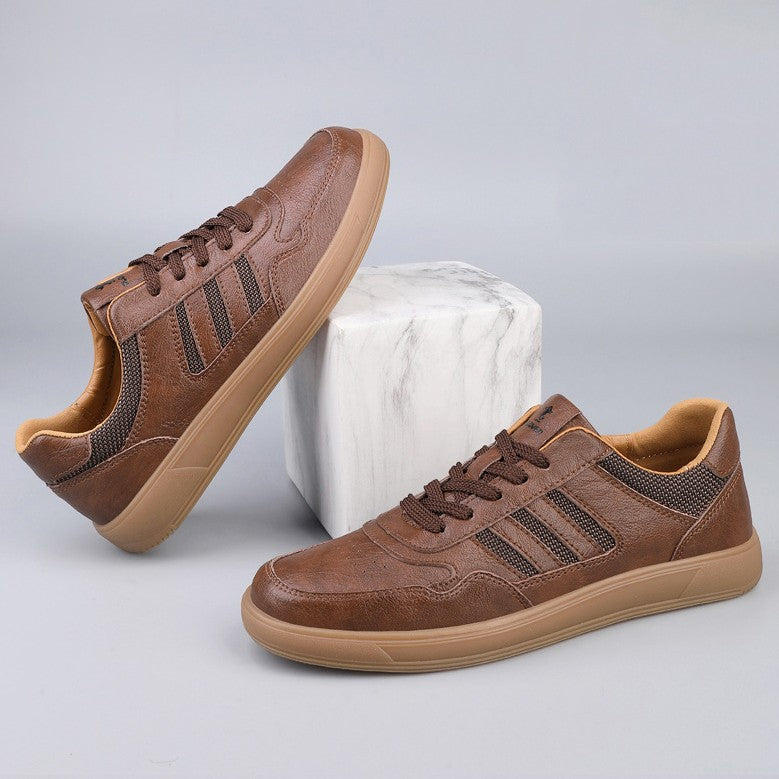 Herren Lässig Orthopädsiche Sneakers mit Schnürung