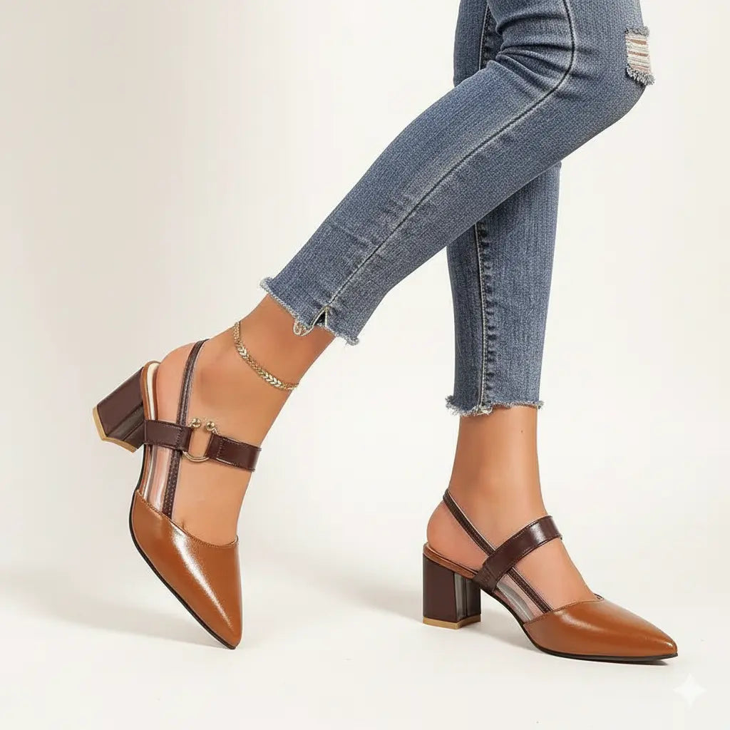 Damen Pumps Blockabsatz | Elegante Passform