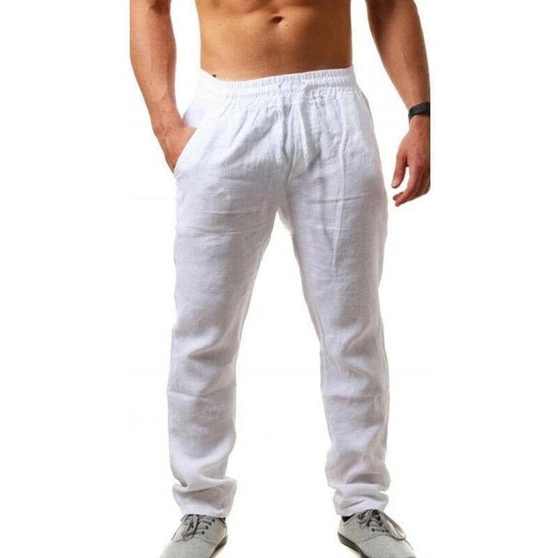 Elegante Sommerhose Luftig für Herren