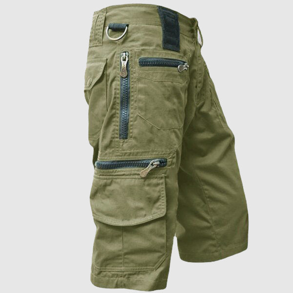 Herren Cargo Shorts knielang | gerader Schnitt