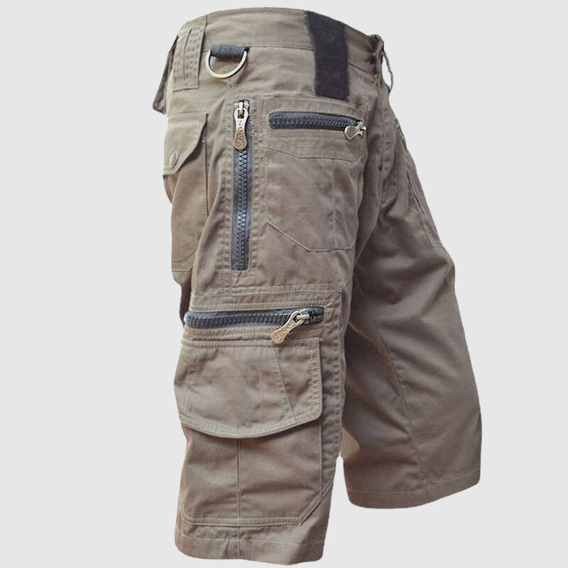 Herren Cargo Shorts knielang | gerader Schnitt