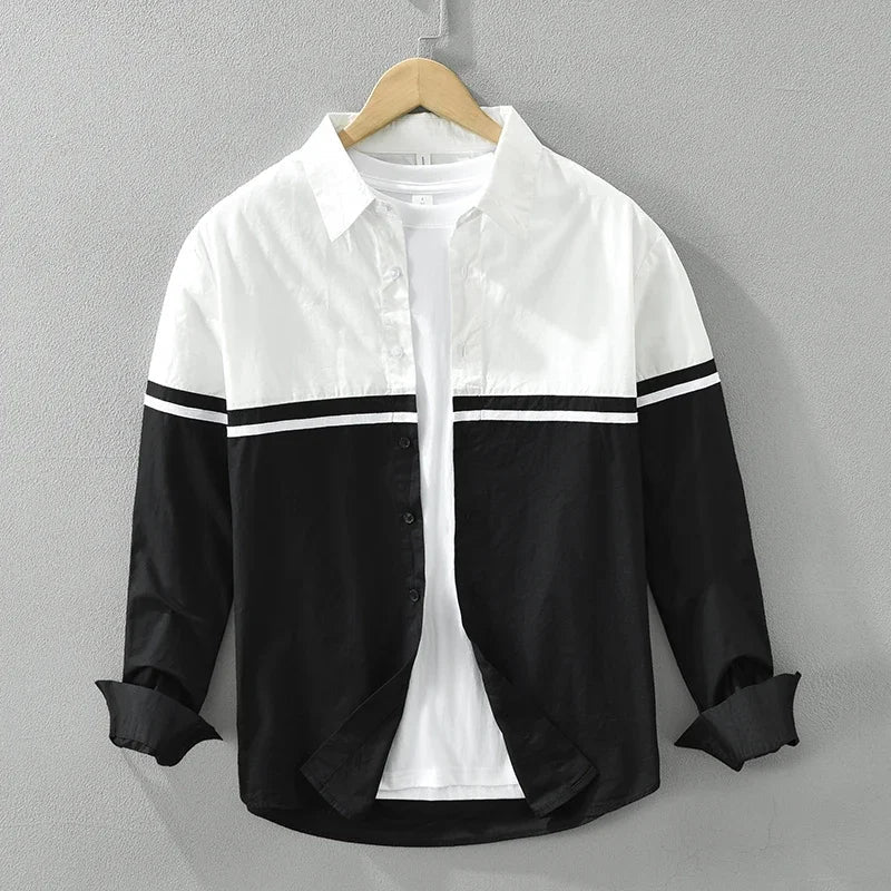 Herren Slim-Fit Hemd im Langarm-Design