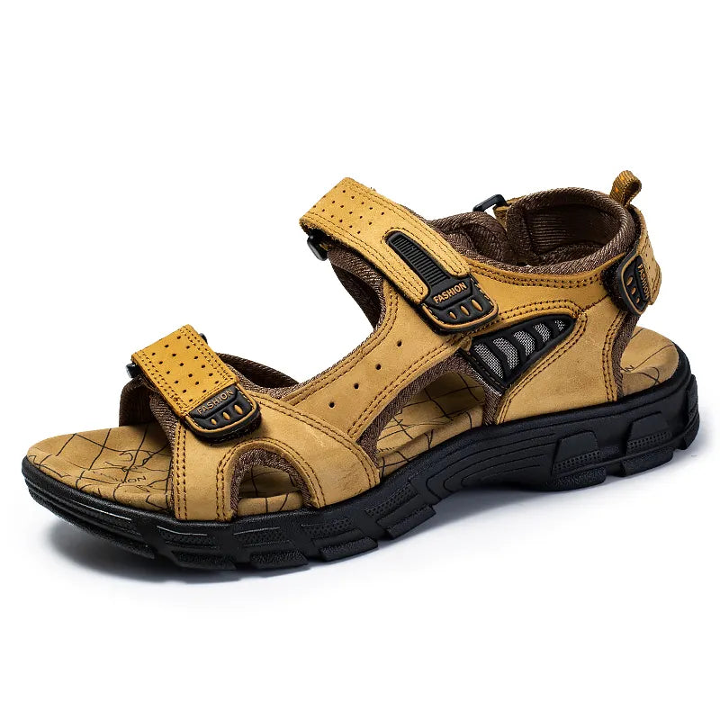 Herren Orthopädische Lauf Klettverschluss-Sandalen