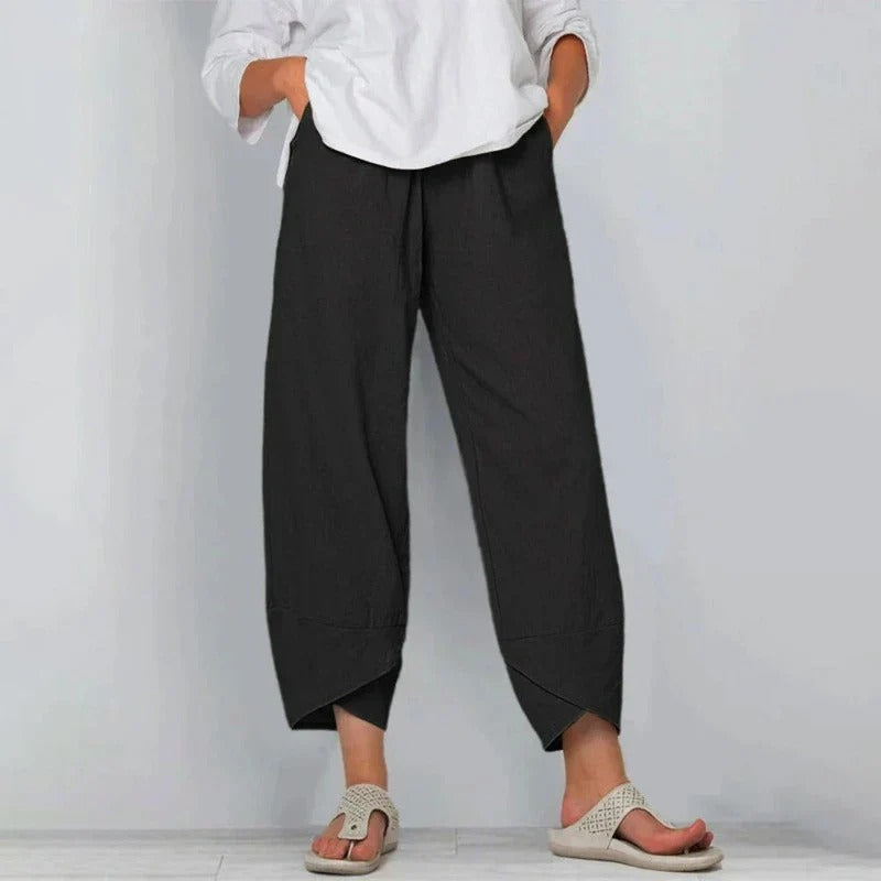 Damen Leichte Sommerhose im schicken Alltagsstil