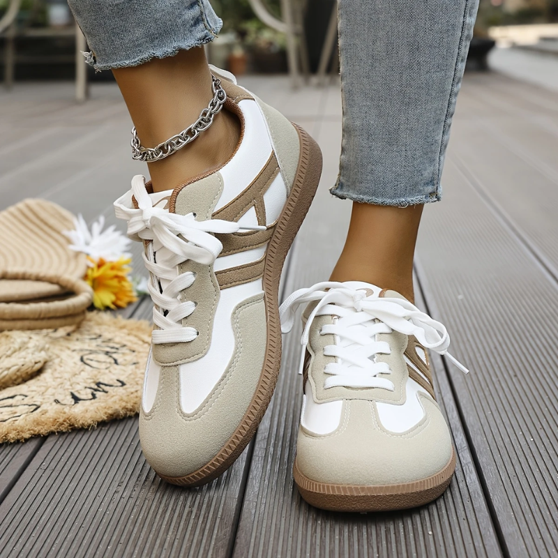 Damen Schnürung Orthopädische Sommer Sneaker
