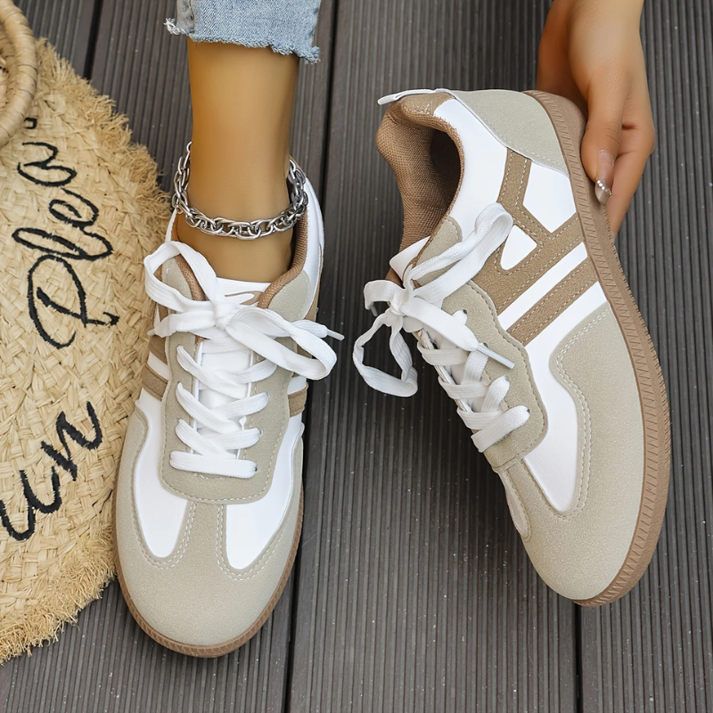 Damen Schnürung Orthopädische Sommer Sneaker