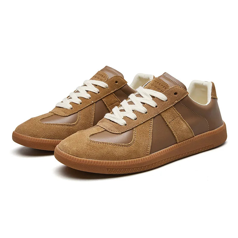 Herren Freizeit Sneakers | Schnürschuh mit Rutschfester Gummisohle