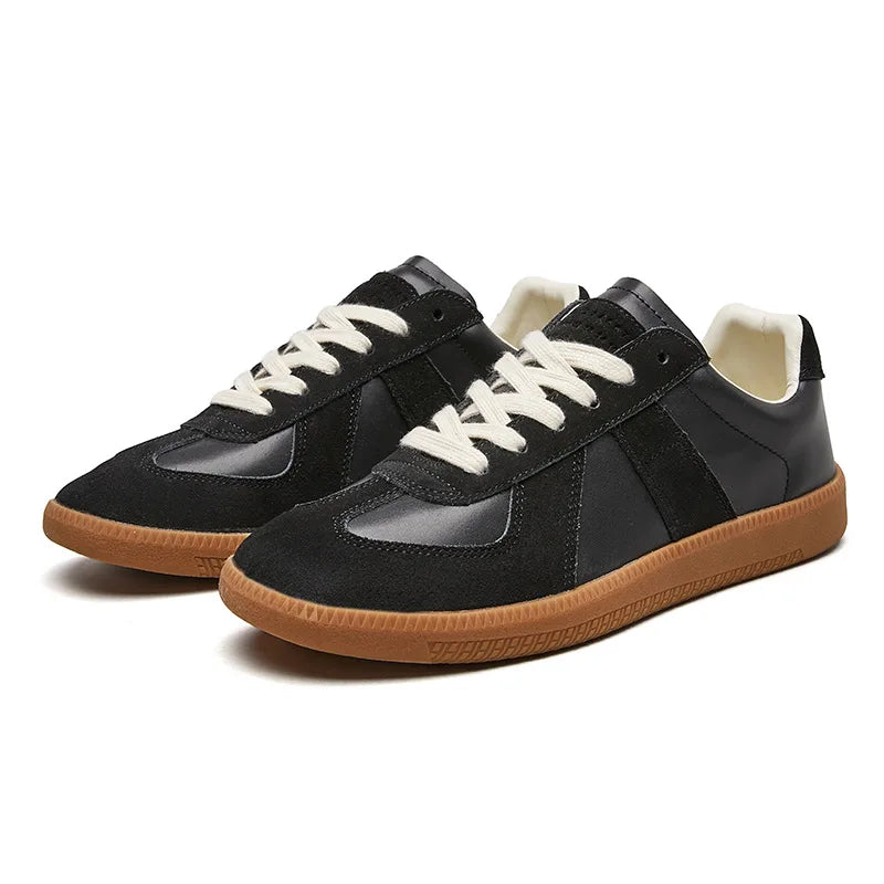 Herren Freizeit Sneakers | Schnürschuh mit Rutschfester Gummisohle