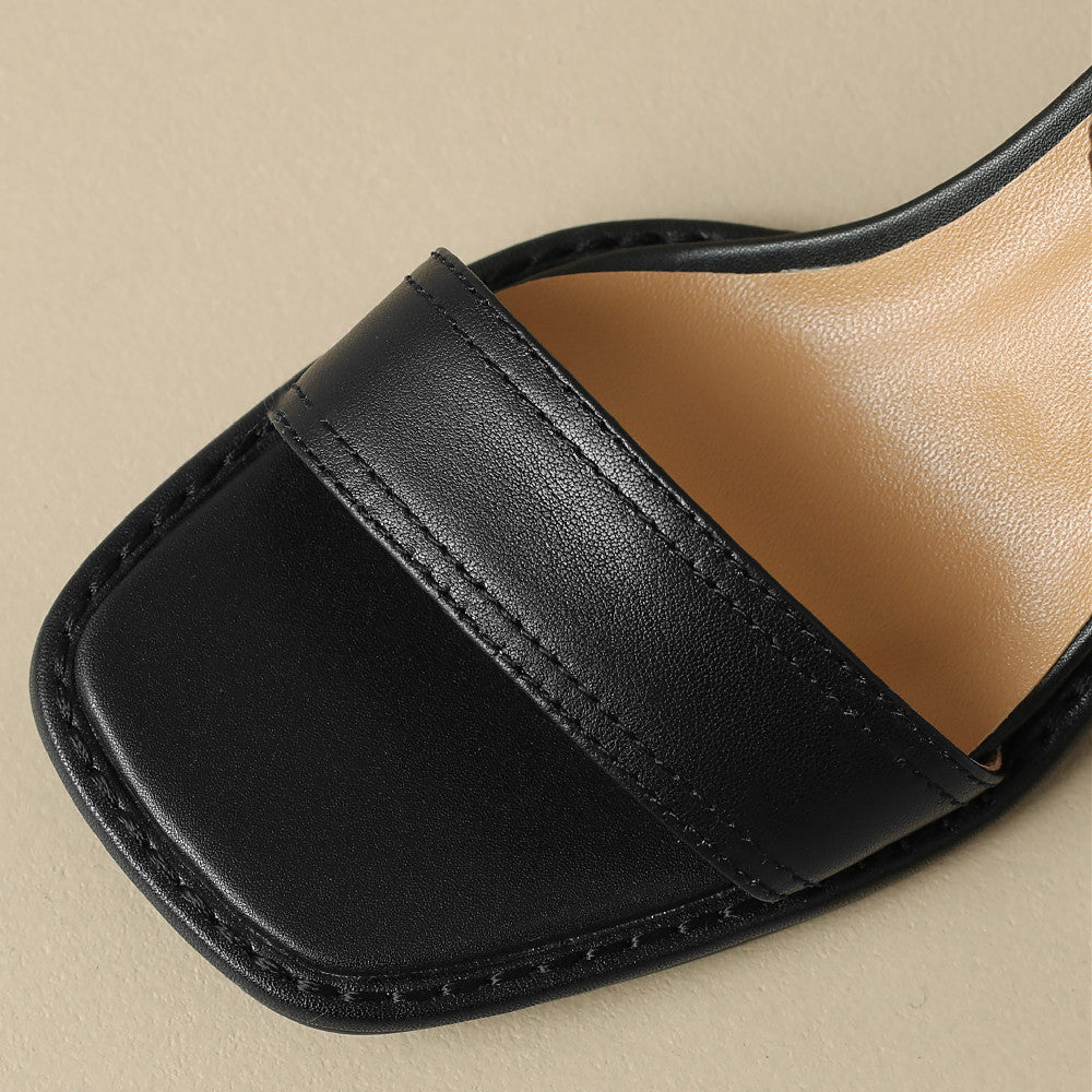 Damen Elegant Orthopädische Absatz Sandalen