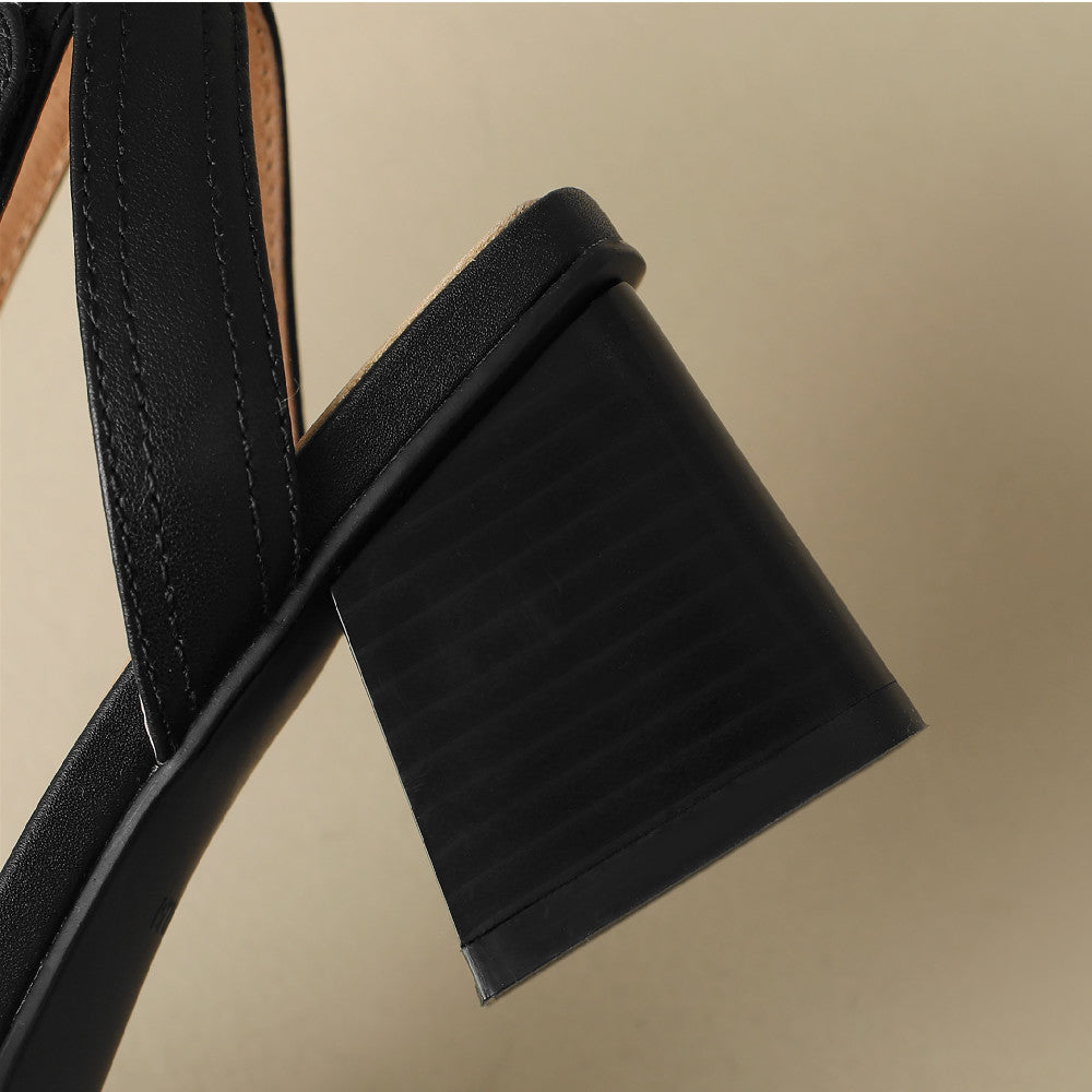Damen Elegant Orthopädische Absatz Sandalen