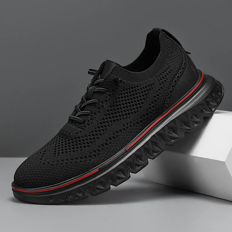 Herren Sneaker mit dicker Sohle und Schnürsenkel