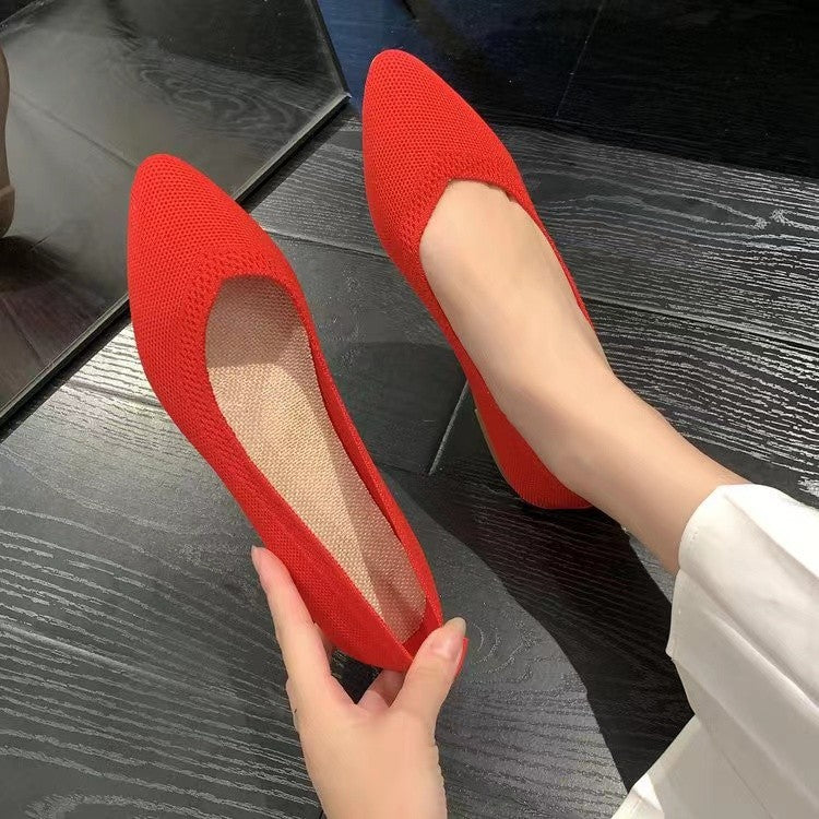 Damen Sommer Flach Orthopädische Ballerinas