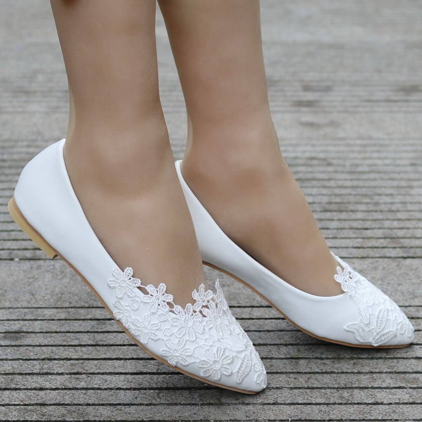 Damen Klassisch Floral Orthopädische Ballerinas