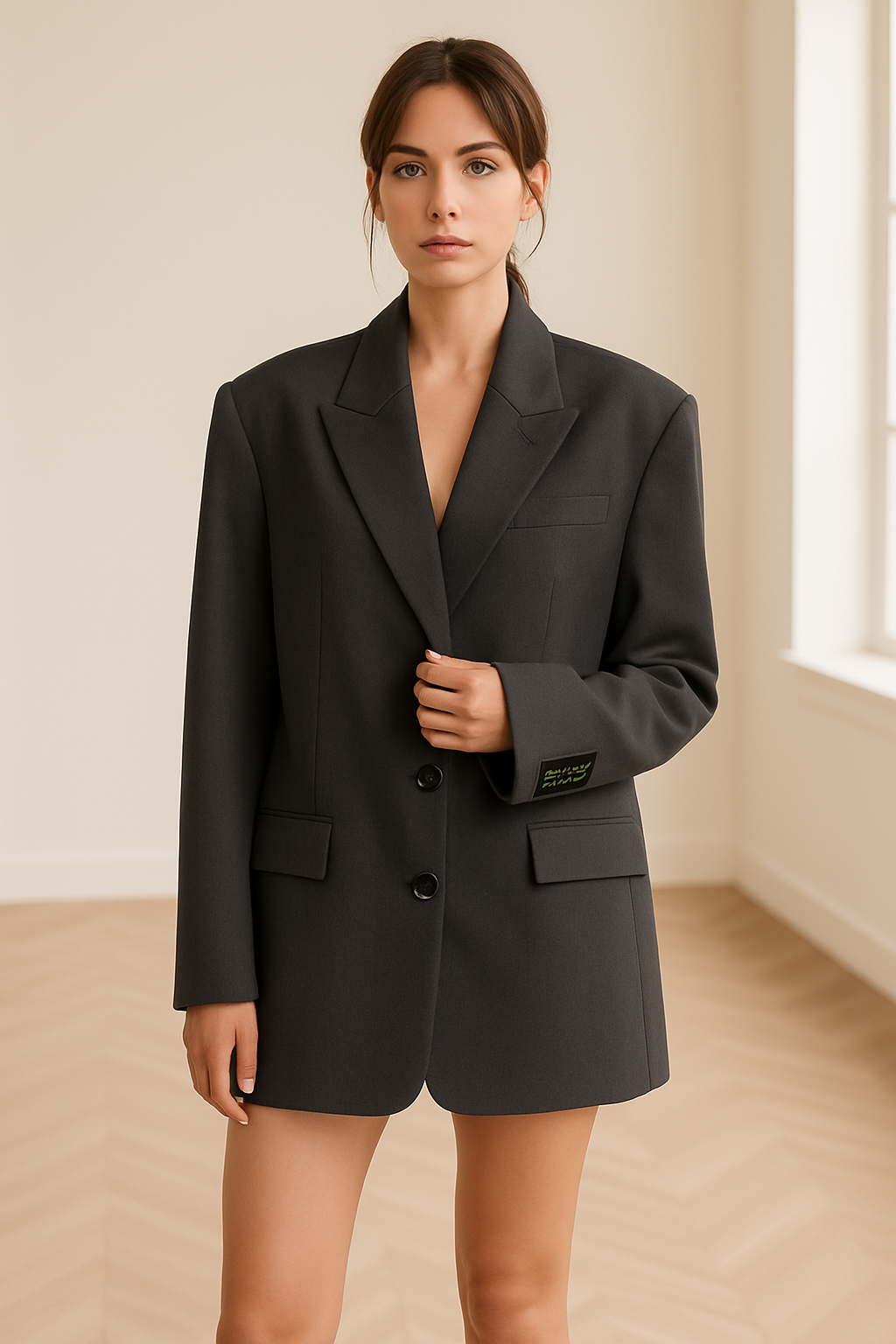 Oversized klassischer Damenblazer