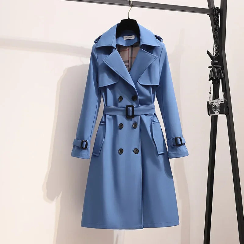 Damen Gürtelter Trenchcoat | Elegantes Design für jede Saison