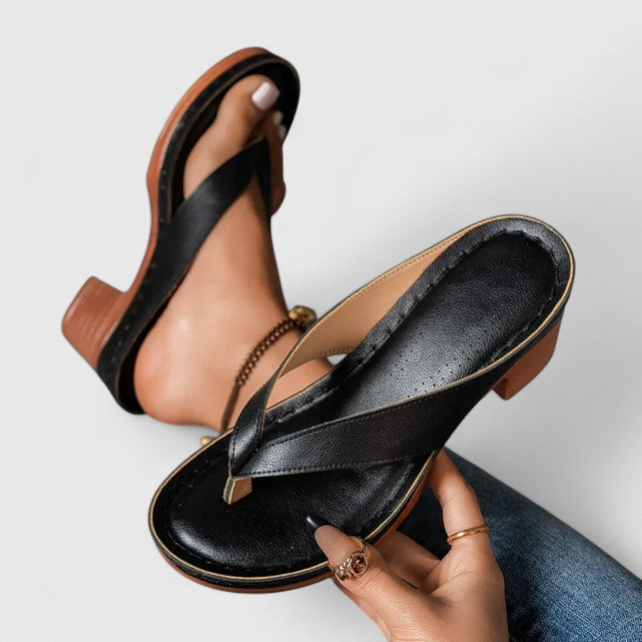 Damen Lässig Orthopädische Absatz Sandalen