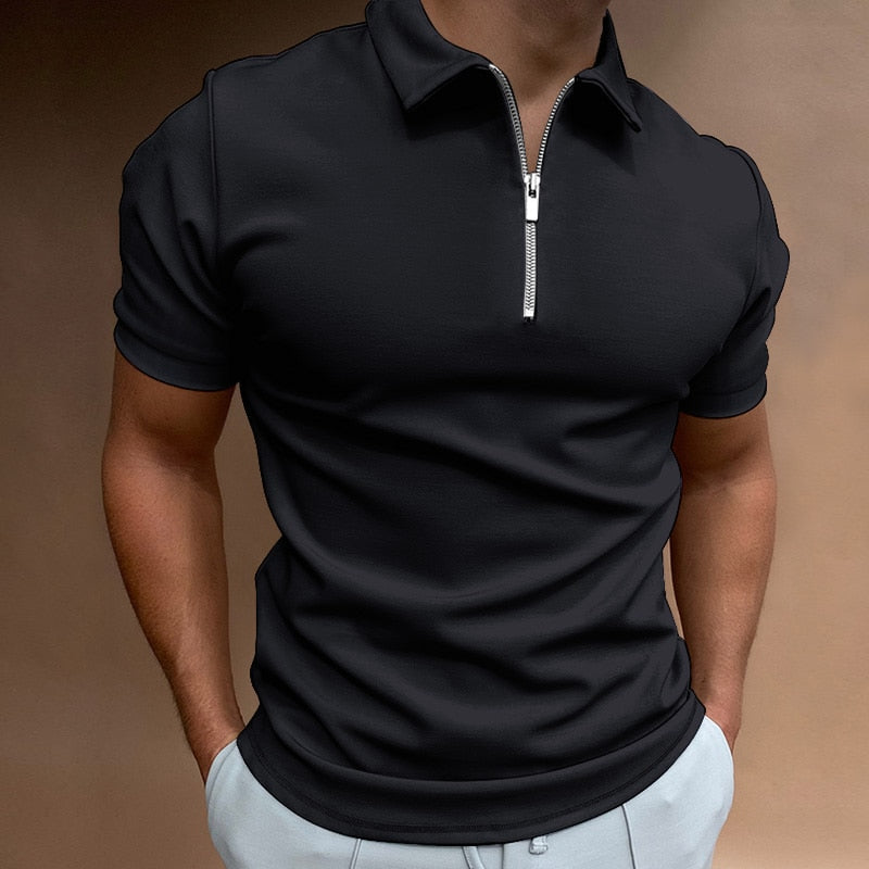 Casual Slim Fit Poloshirt für Herren
