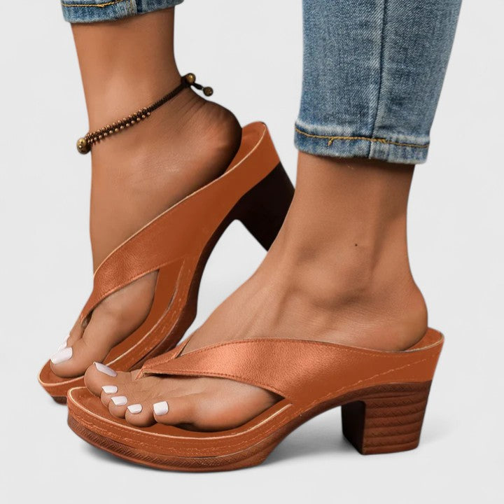 Damen Lässig Orthopädische Absatz Sandalen